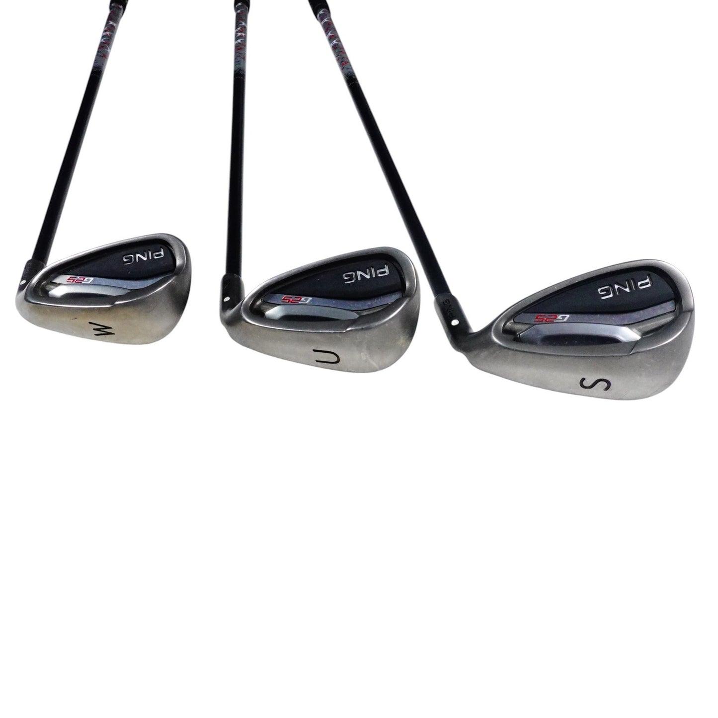 Ping G25 White Dot Iron Set TFC 189 Graphite Stiff Flex 4-PW+U+SW +1/2" RH