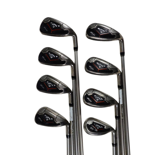 Callaway FT i-brid Iron Set Ladies Flex 45i Graphite 6-PW+A+SW+LW RH NEW GRIPS
