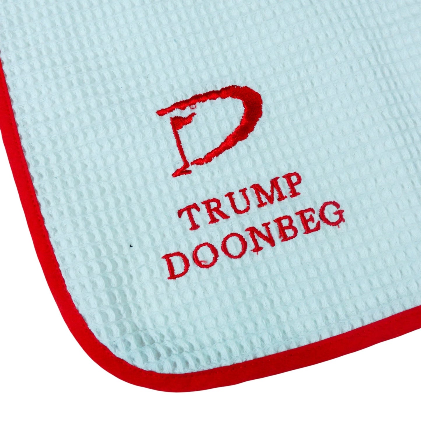 Trump International Doonbeg Golf Towel with Golf Bag Clip