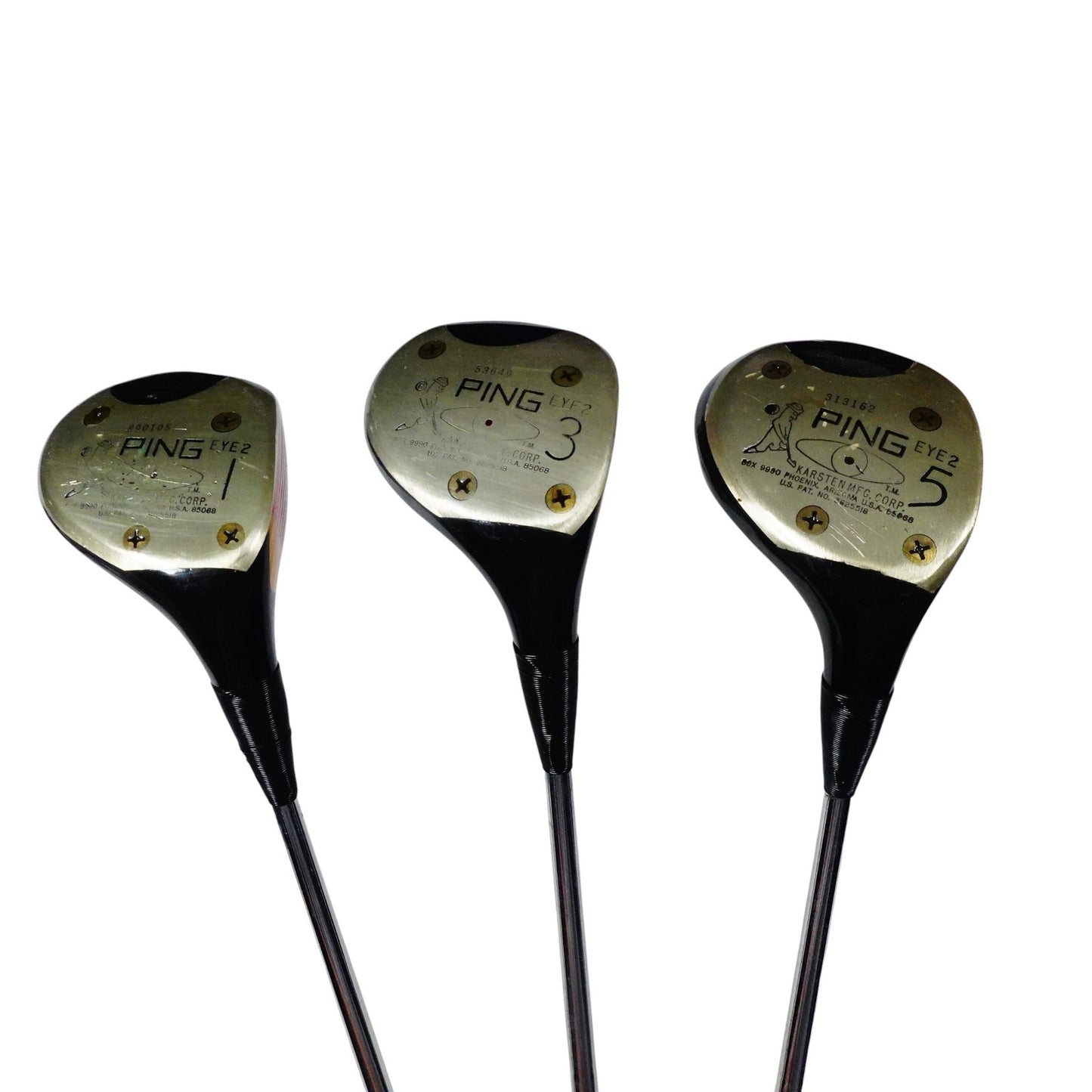 Ping Eye 2 Driver Wood 1 3 5 Set ZZ Lite Stiff Flex Steel RH