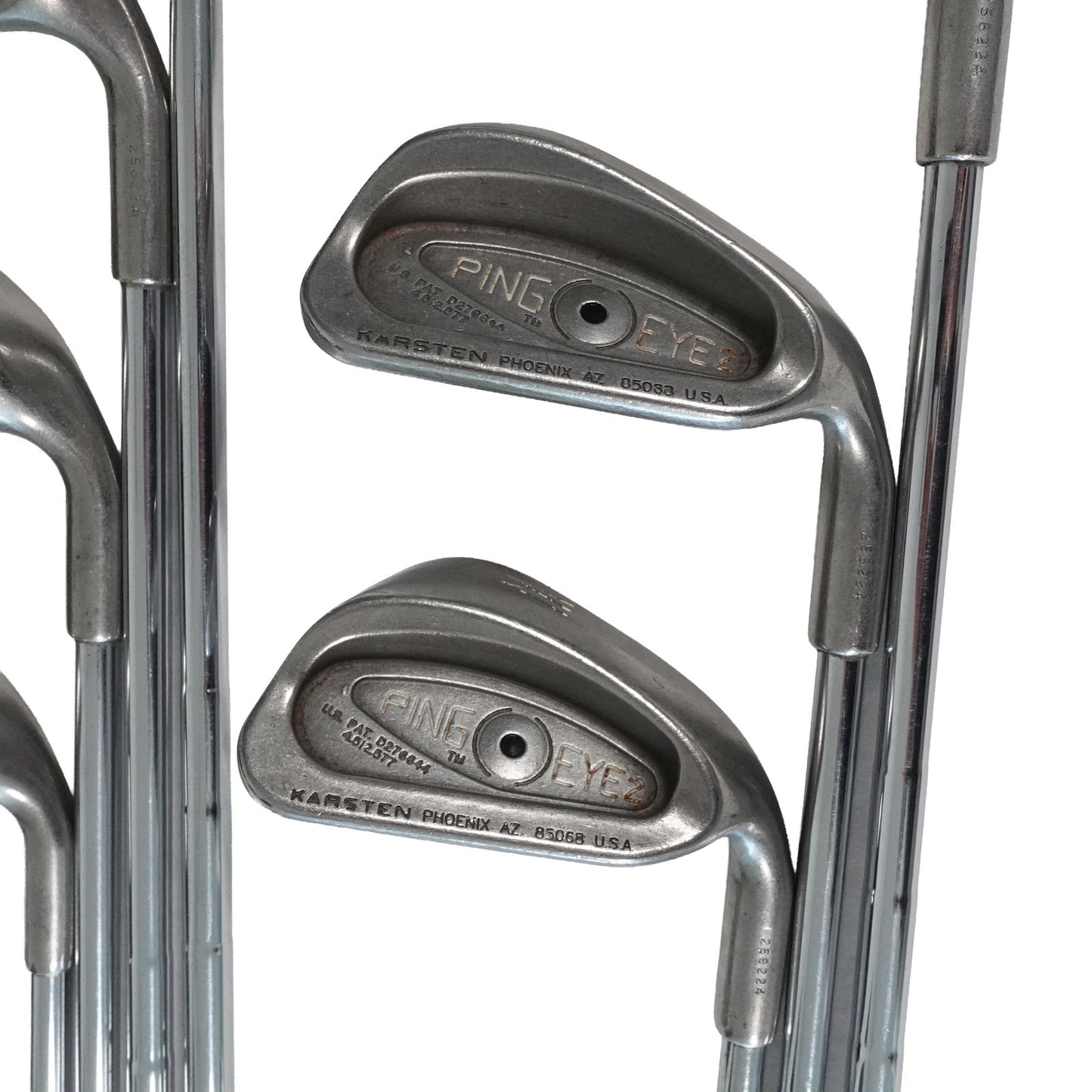 Ping Eye 2 Black Dot Iron Set ZZ Lite Stiff Flex Steel 4-PW Matching Serial RH