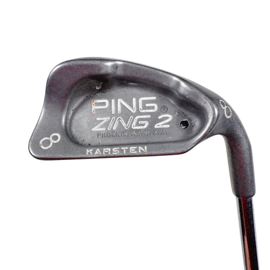Ping Zing 2 Black Dot 8 Iron JZ Stiff Flex Steel 36.75" RH NEW GRIP