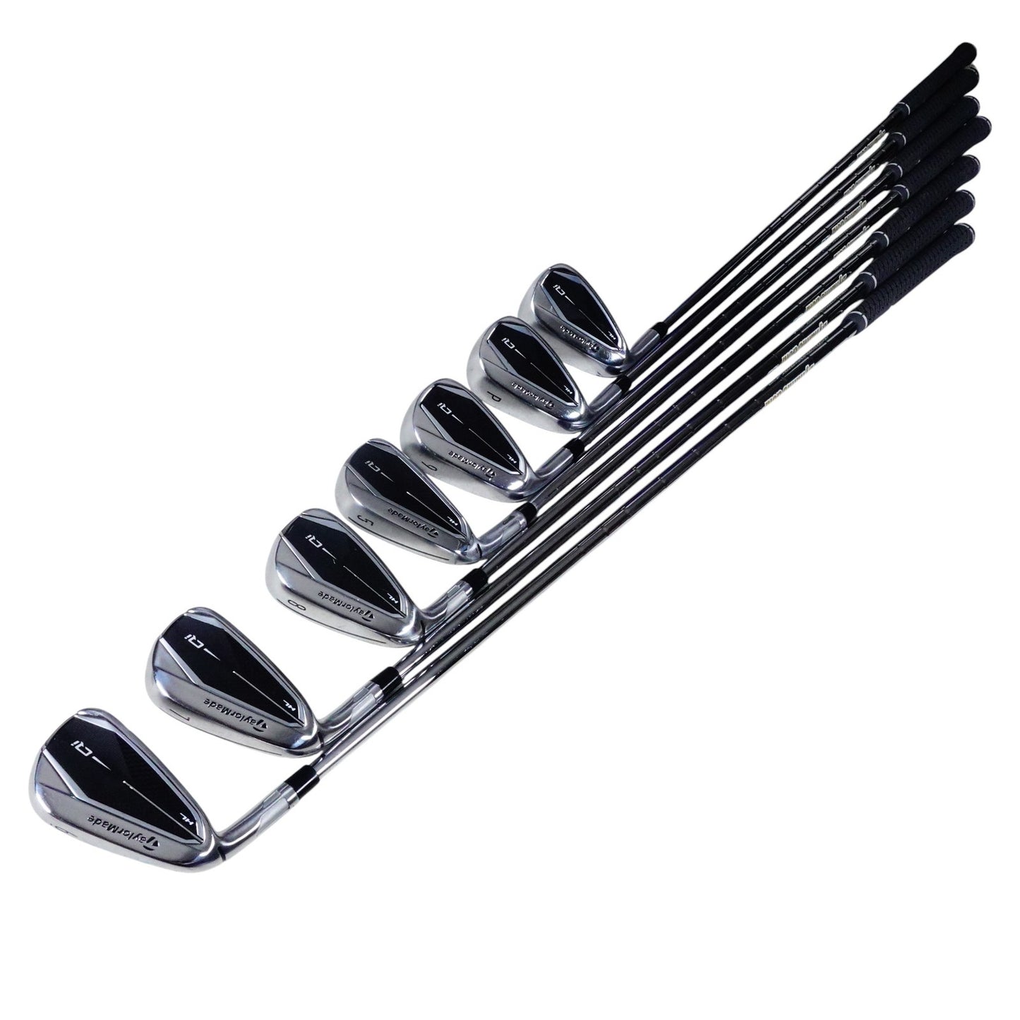 TaylorMade QI HL Iron Set Dynamic Gold 105 S300 Stiff Flex Steel 5-PW+A LH