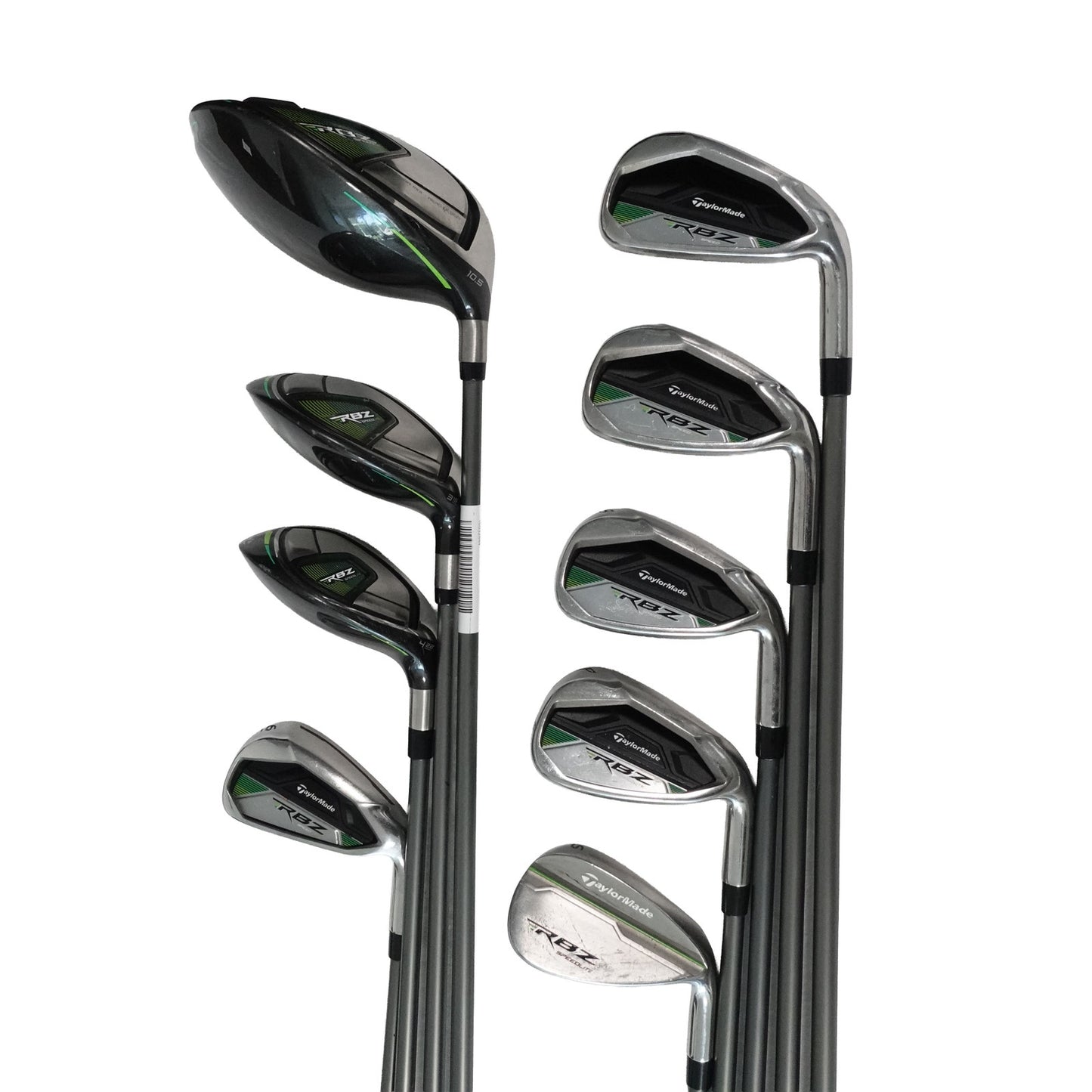 TaylorMade RBZ Speedlite Driver Wood Hybrid Iron Set Regular Flex Graphite RH