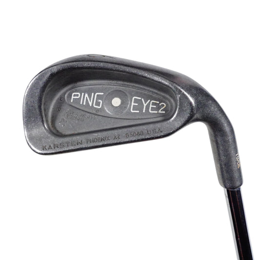 Ping Eye 2 + White Dot 6 Iron K Shaft Stiff Flex Steel 37.5" RH NEW GRIP