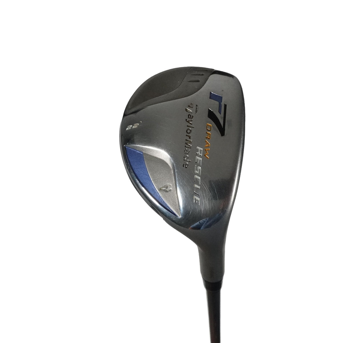 TaylorMade R7 Draw Rescue 4 Hybrid 22 D REAX Ladies Flex 45 Graphite RH NEW GRIP