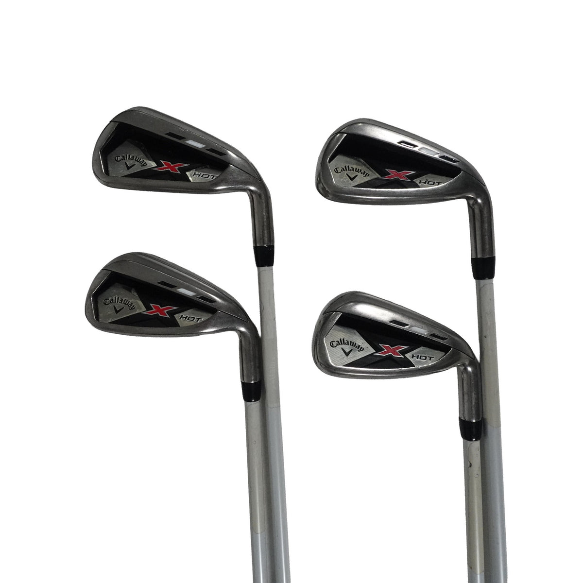 Callaway X Hot Iron Set A Senior Flex Graphite 7-PW RH NEW GRIPS