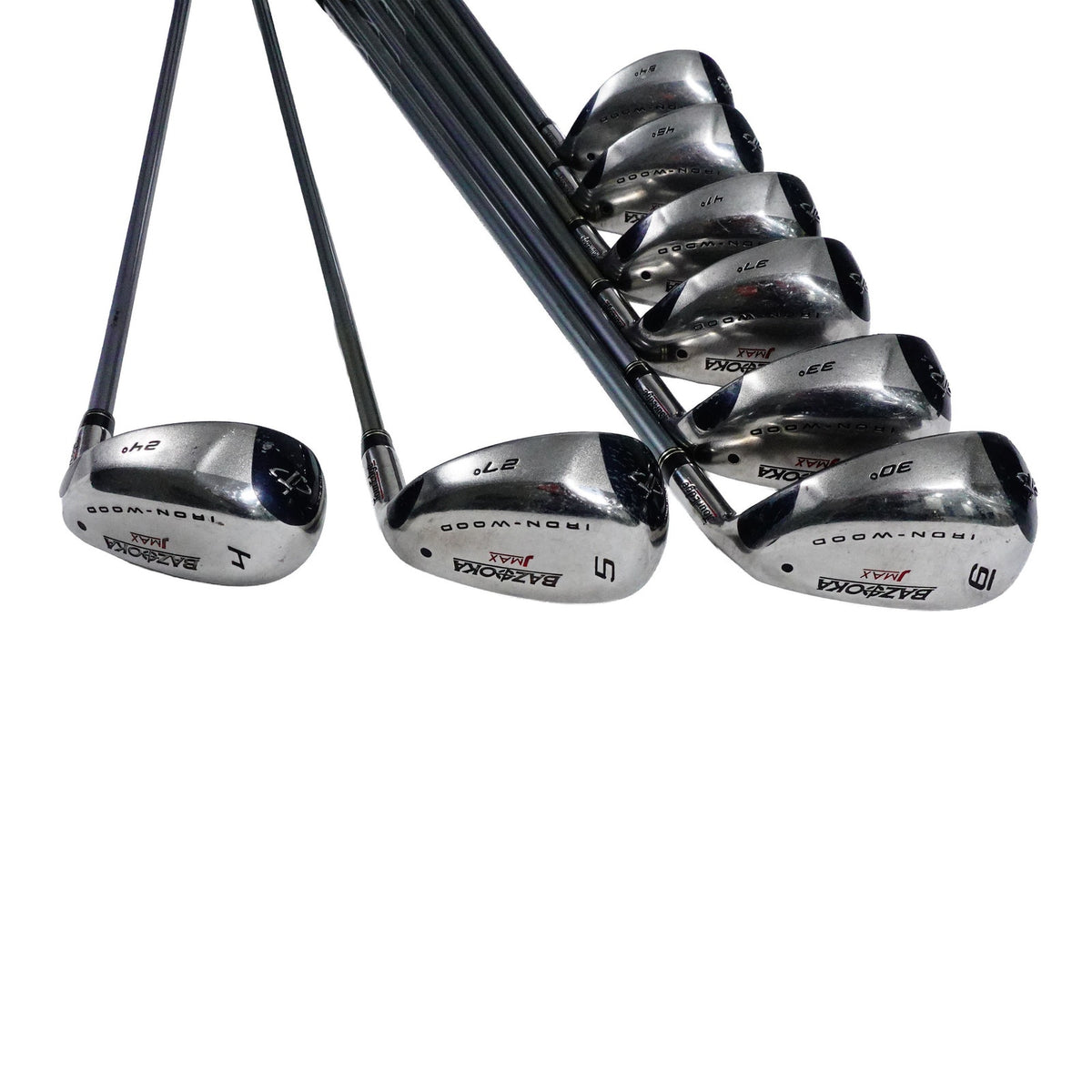 Tour Edge Bazooka JMax Iron Wood Set Ladies Flex Graphite 4-PW+SW RH