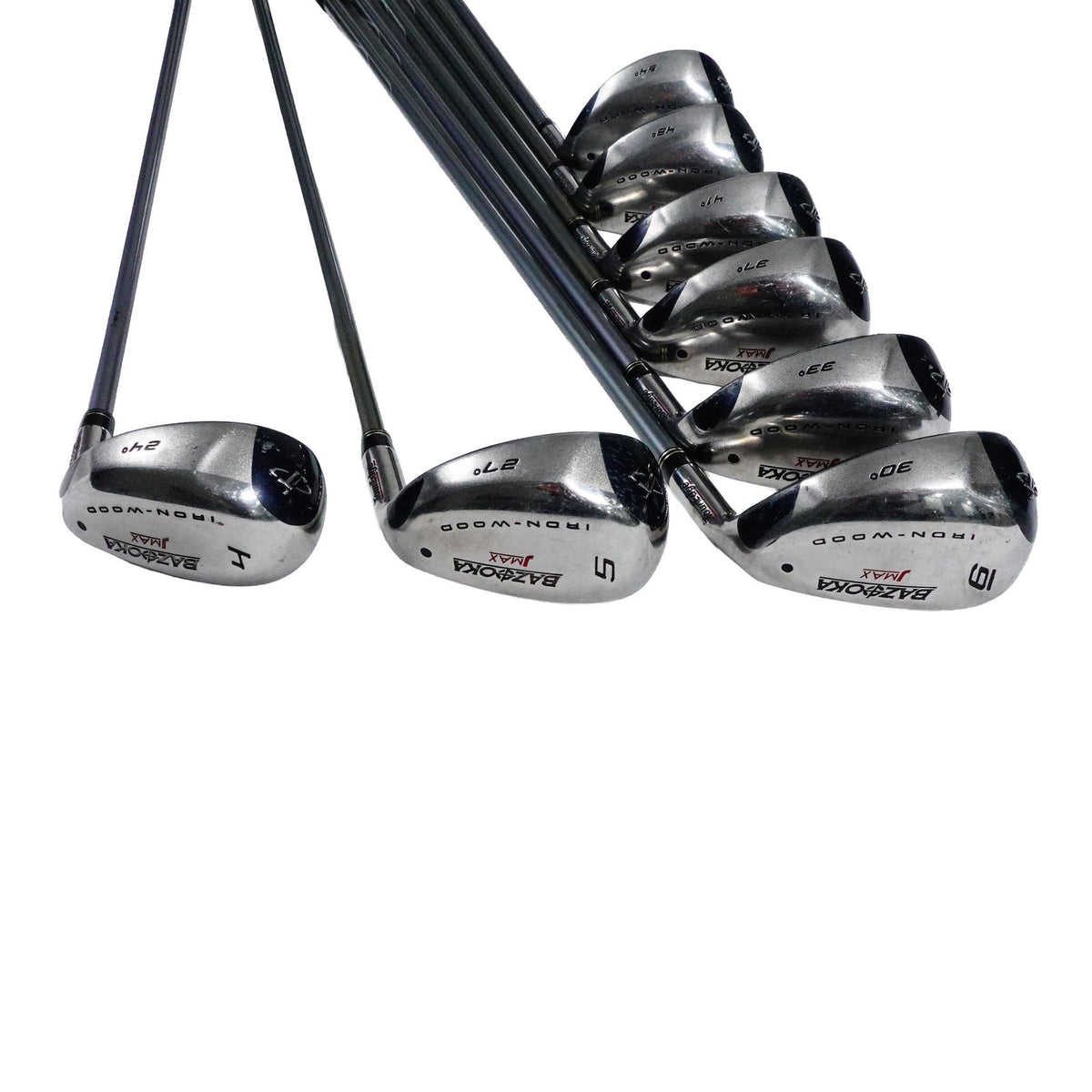 Tour Edge Bazooka JMax Iron Wood Set Ladies Flex Graphite 4-PW+SW RH