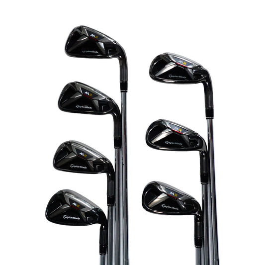 TaylorMade M2 Iron Set REAX Regular Flex 88 Steel Golf Pride 5-PW+A +1/2" RH