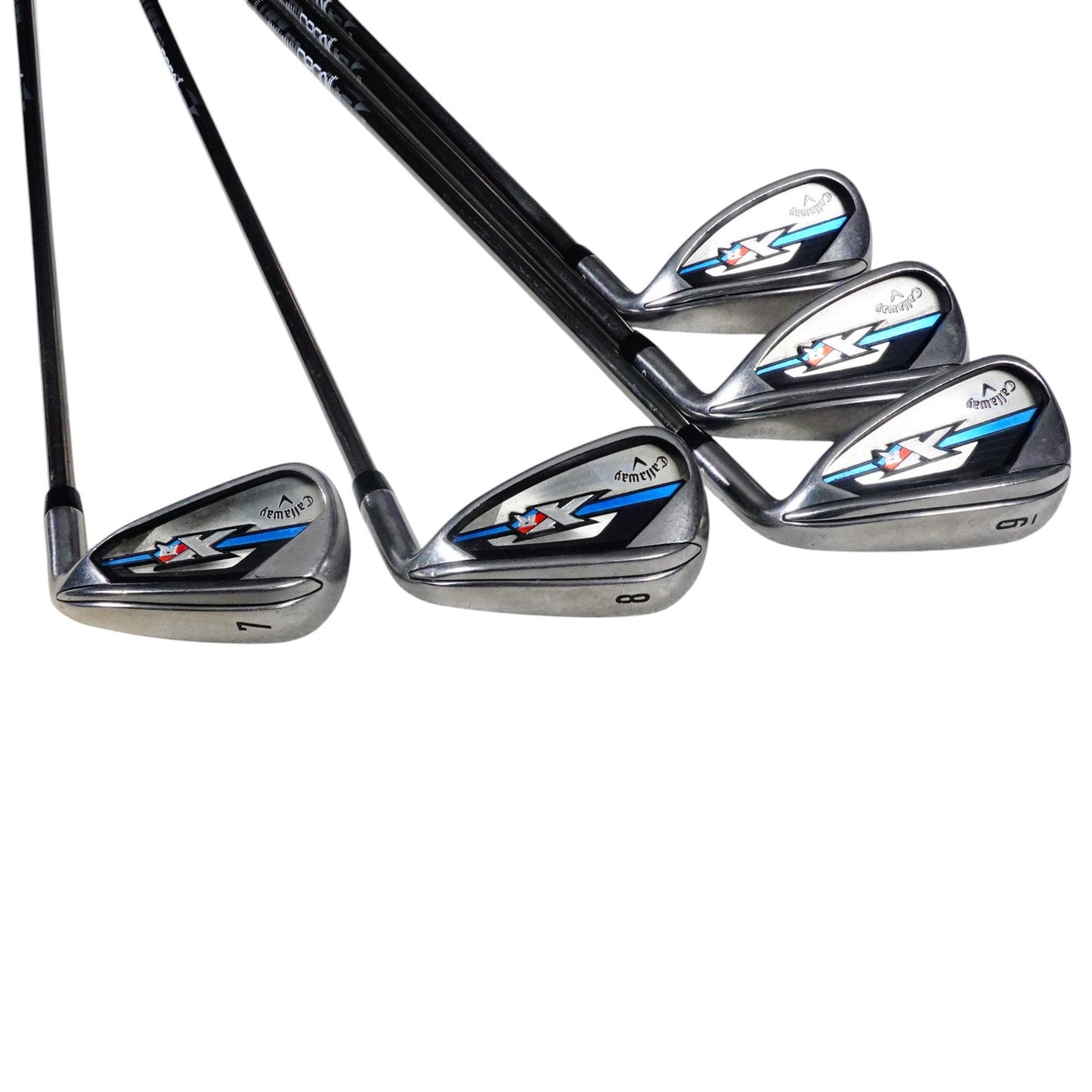 Callaway XR Iron Set Recoil F3 Regular Flex Graphite 7-PW+A +1.5"RH