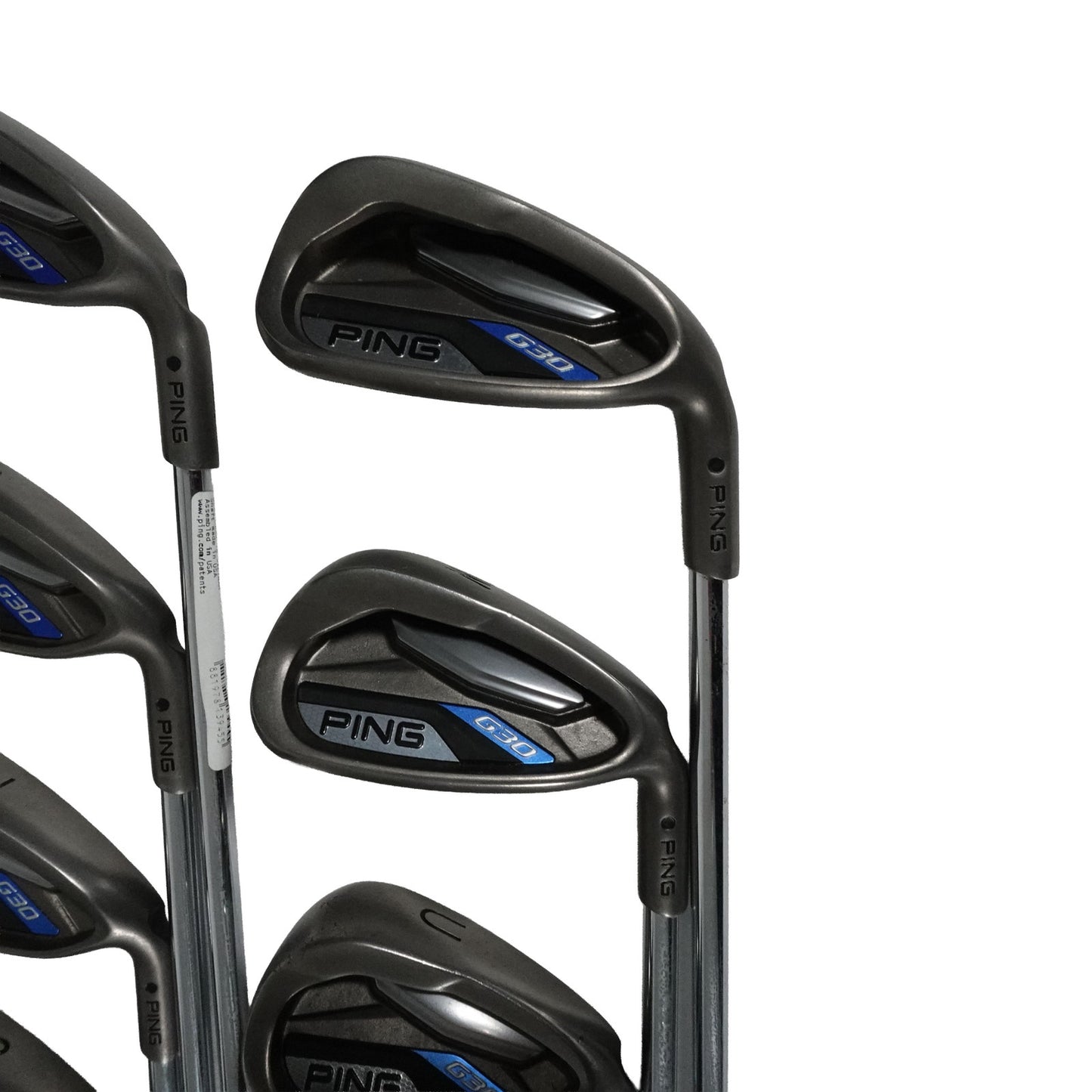 Ping G30 Black Dot Iron Set CFS Regular Flex Steel 5-PW+U+SW RH