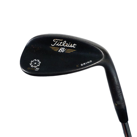 Titleist Vokey SM5 60 Degree 11 K Grind Black Raw Lob Wedge Flex Steel 35" RH
