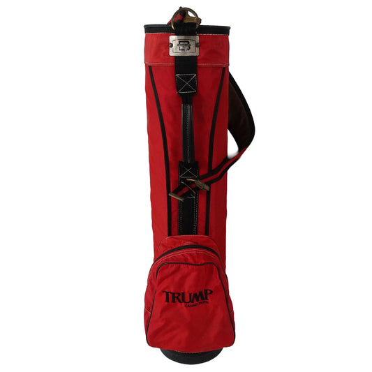 Trump Casino Hotel Vintage Belding Sports Sunday 6 Way Nylon Golf Bag