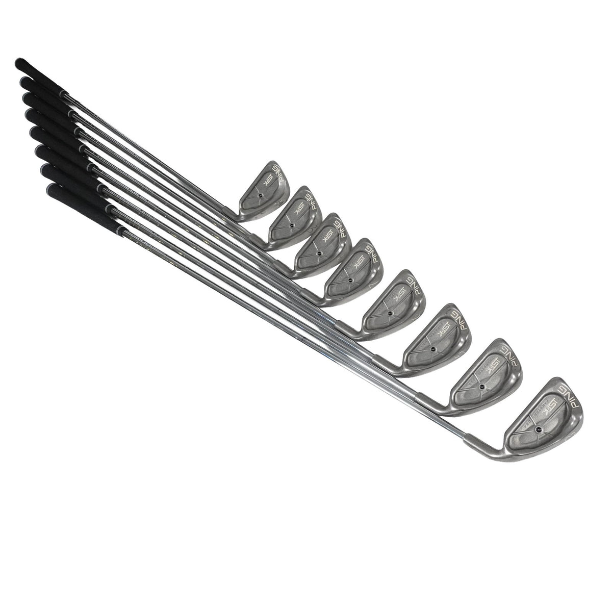 Ping ISI K Iron Set JZ Stiff Flex Steel Matching Serials 3-PW RH NEW GRIPS