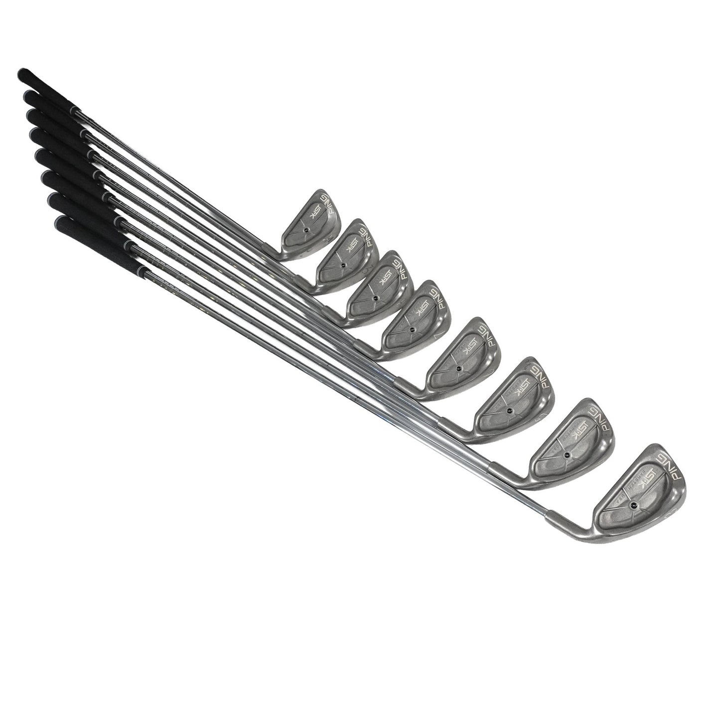 Ping ISI K Iron Set JZ Stiff Flex Steel Matching Serials 3-PW RH NEW GRIPS