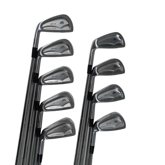 Mizuno MP-19 Iron Set Dynamic Gold SensiCore S300 Stiff Flex Steel Left Hand LH