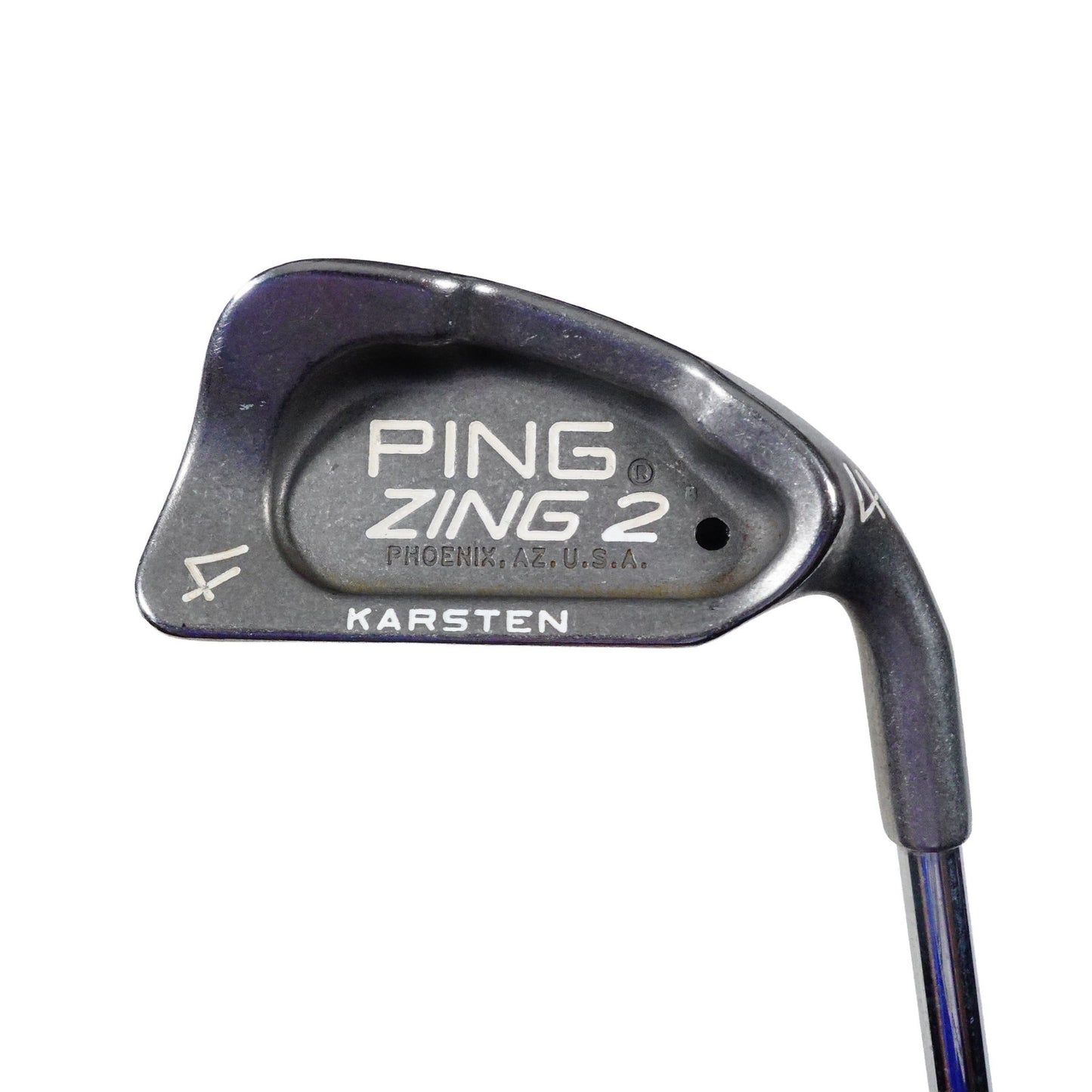 Ping Zing 2 Black Dot 4 Iron JZ Stiff Flex Steel 38.5" RH