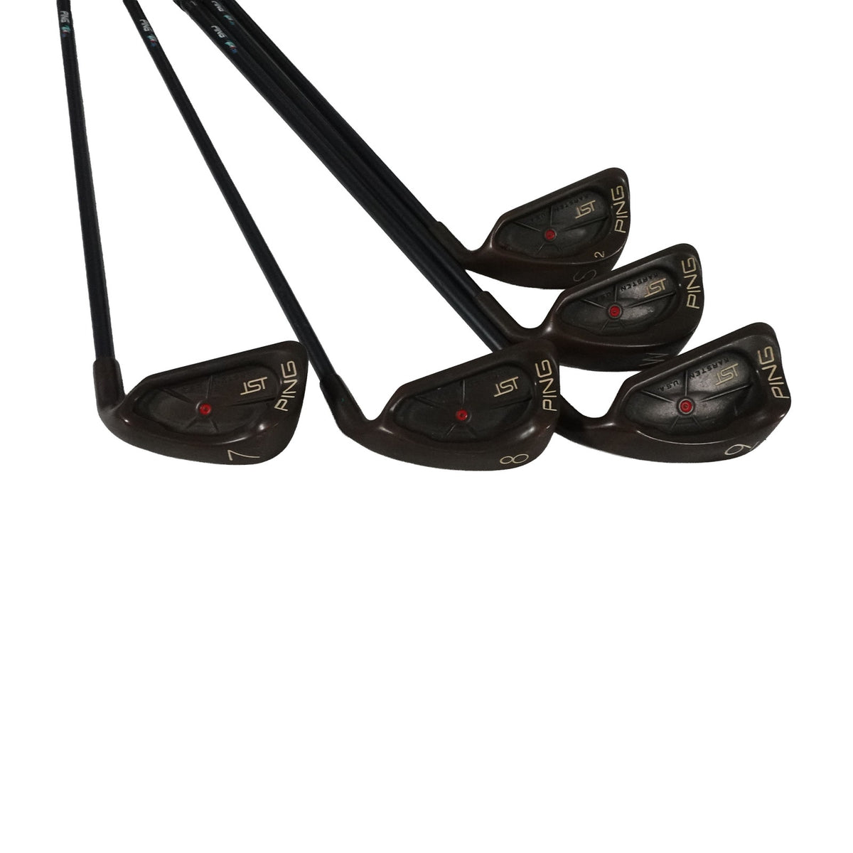 Ping ISI Red Dot Beryllium Copper Iron Set U34 Ladies Flex Graphite 4-PW+S2 RH