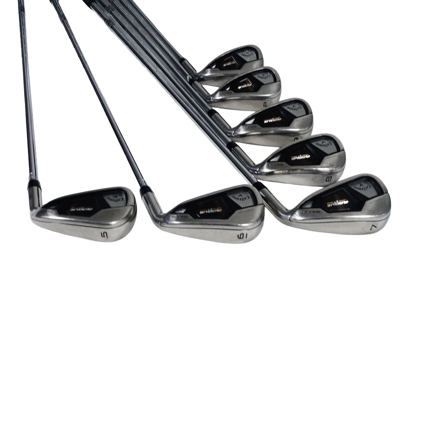 Callaway Rogue ST Max OS Iron Set Regular Flex Steel 5-PW+A RH
