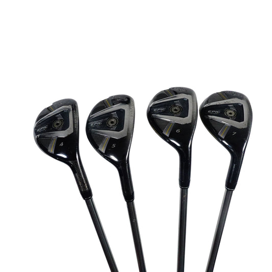 Callaway Epic Star 4 5 6 7 Hybrid Set Grand Bassara Regular Flex Graphite RH