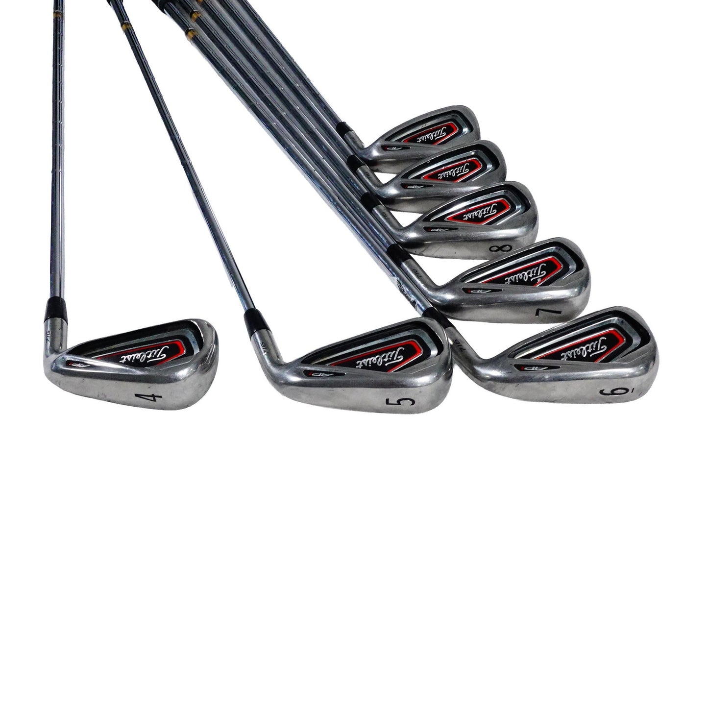 Titliest AP1 716 Iron Set Dynamic Gold X100 Steel 4-PW RH +1/2" NEW GRIPS