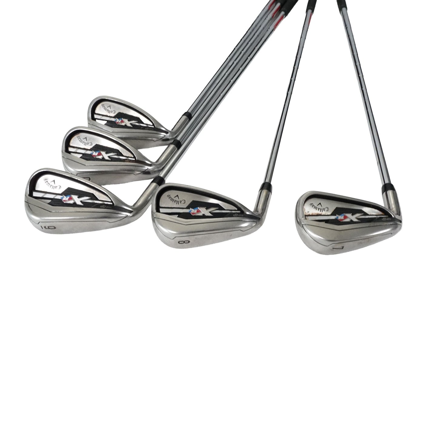 Callaway XR Iron Set Speedstep 80 Regular Flex Steel 7-PW+A LH