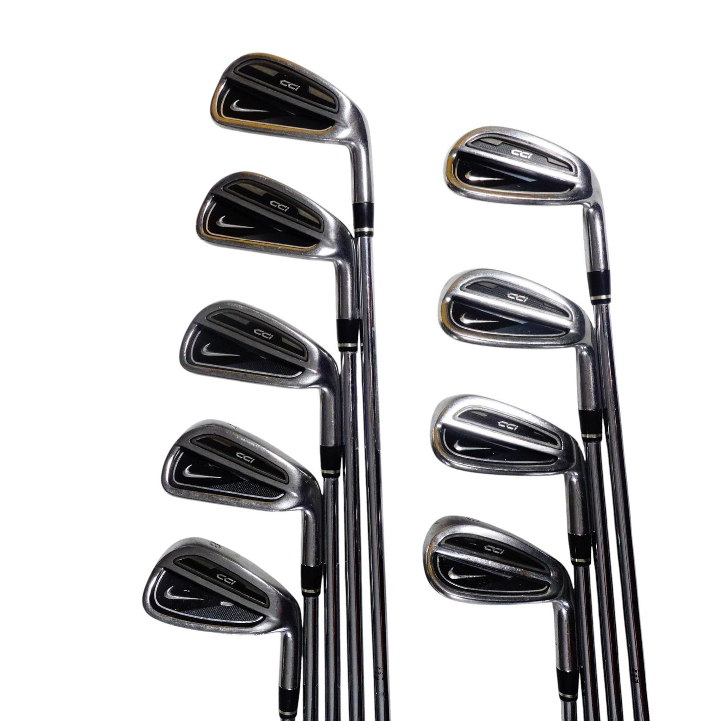 Nike CCi Iron Set Dynalite Gold R300 Regular Flex Steel 4-PW+A+SW RH