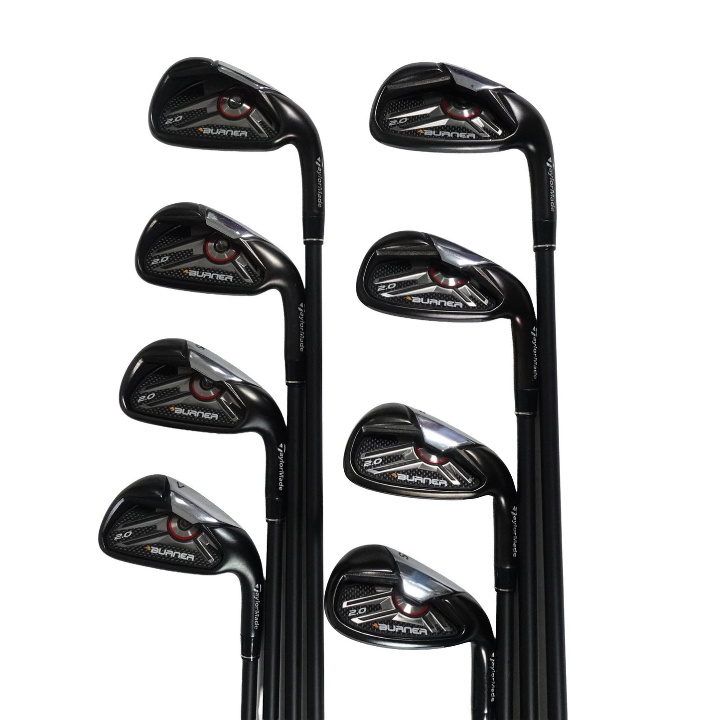 TaylorMade Burner 2.0 Iron Set M Senior Flex 65 Graphite 4-PW+SW RH