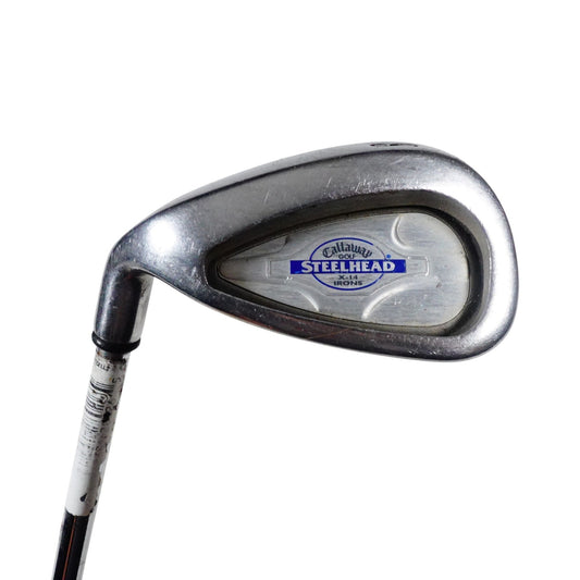 Callaway Steelhead X14 8 Iron Uniflex Steel 36.5" LH NEW GRIP