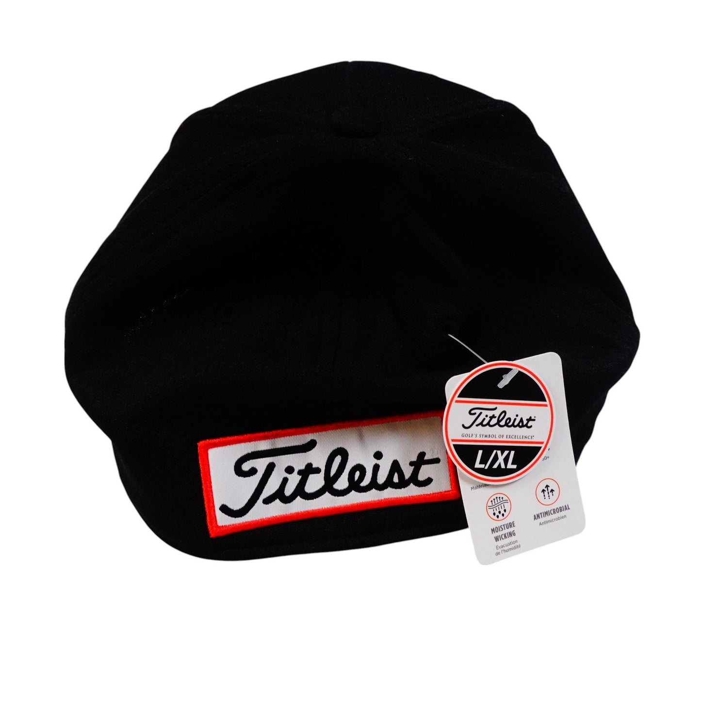 Titleist Tour Elite Pro V1 FJ Embroidered Golf Hat Black White Letters M / L