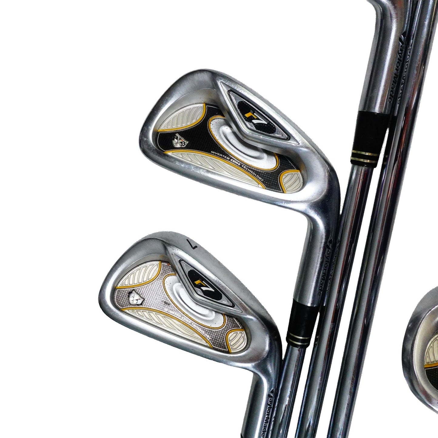 TaylorMade R7 TP Iron set Dynamic Gold S300 Stiff Flex Steel 4-PW RH