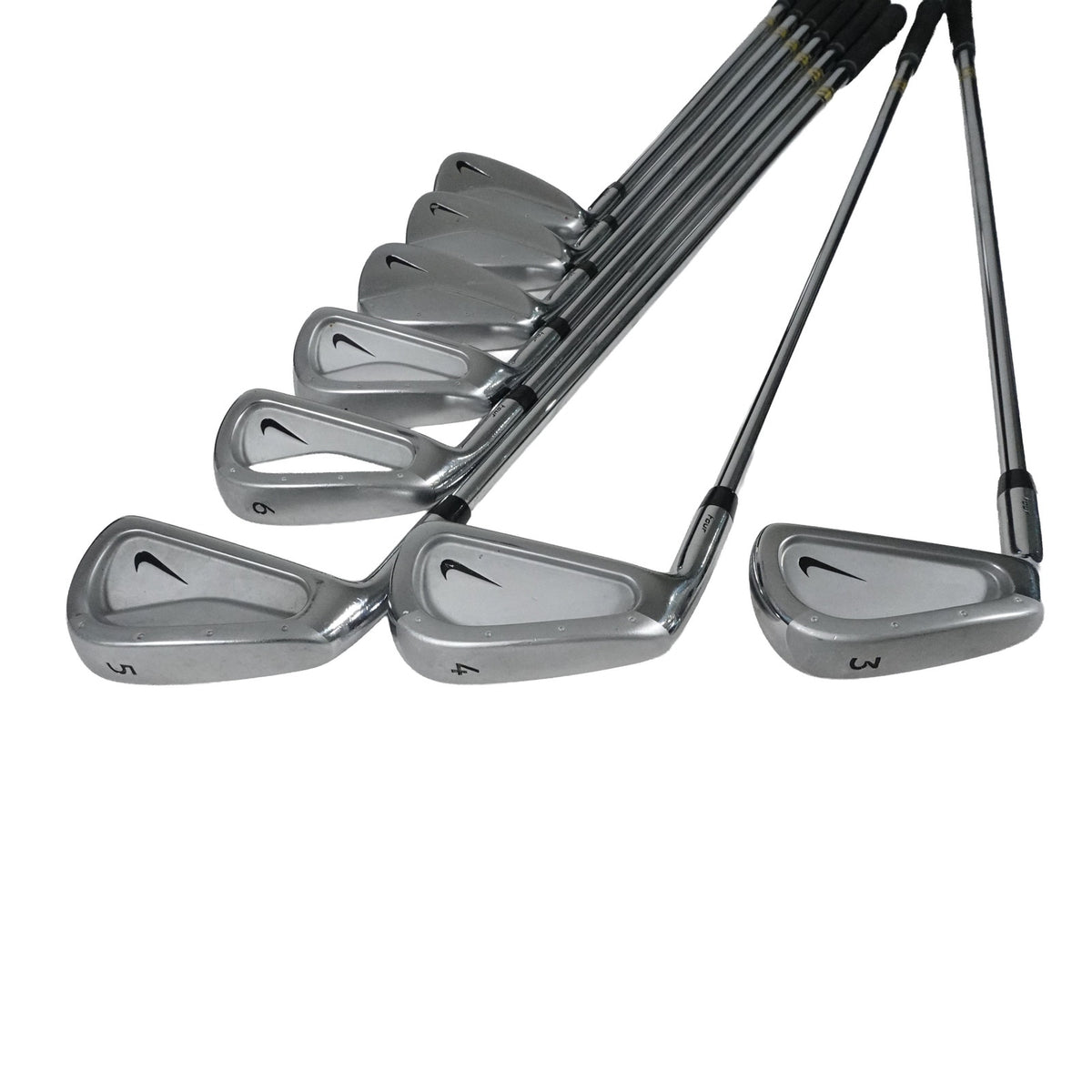 Nike Tour Pro Combo Iron Set Rifle FCM 6.5 Extra Stiff Steel 3-PW LH NEW GRIPS