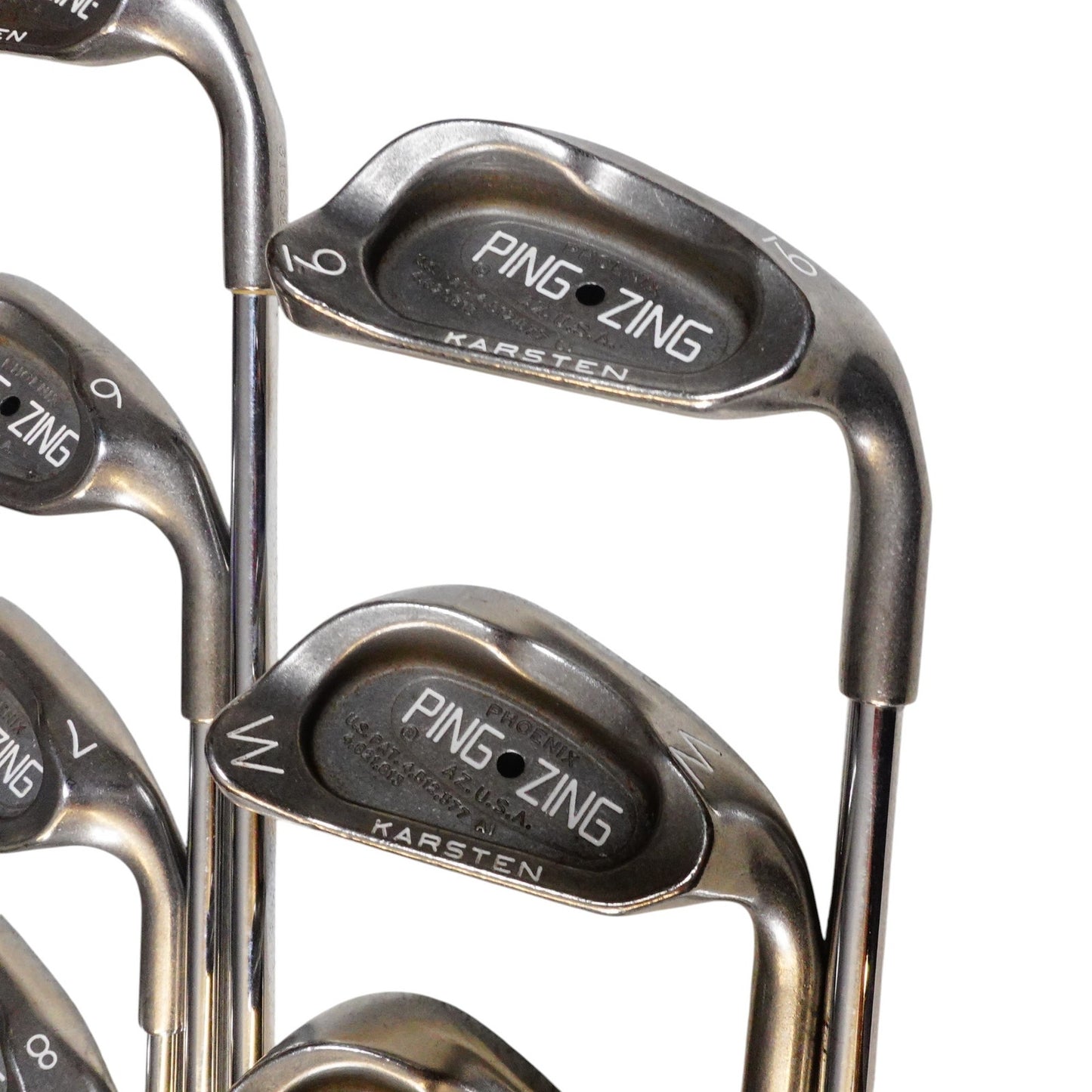 Ping Zing Black Dot Iron Set JZ Stiff Flex Steel 5-PW+SW Matching Serials RH