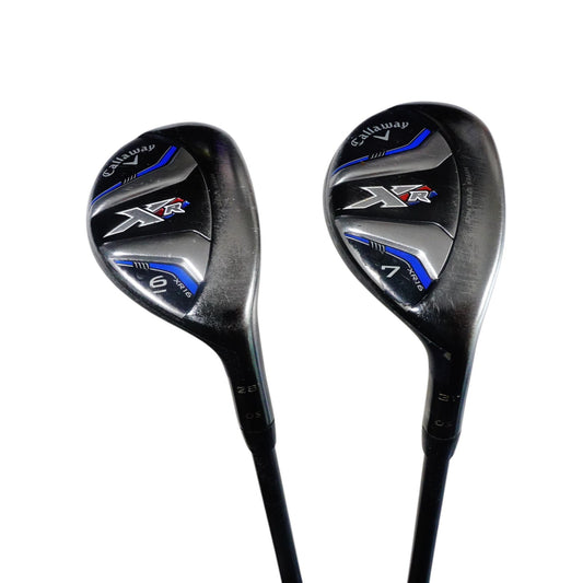 Callaway XR16 6 7 Hybrid Set Fubuki AT55x5ct Regular Flex Graphite RH w HC