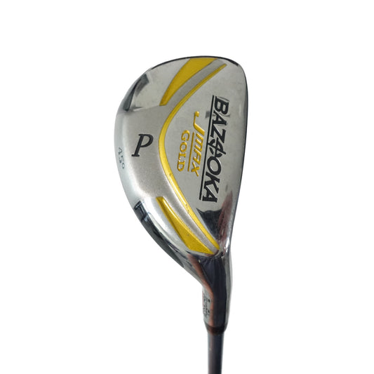Tour Edge Jmax Gold Pitching Wedge 45 D Ladies Flex Graphite 35" RH NEW GRIP