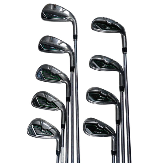 TaylorMade RBZ Iron Set Regular Flex Steel 4-PW+A+SW RH NEW GRIPS
