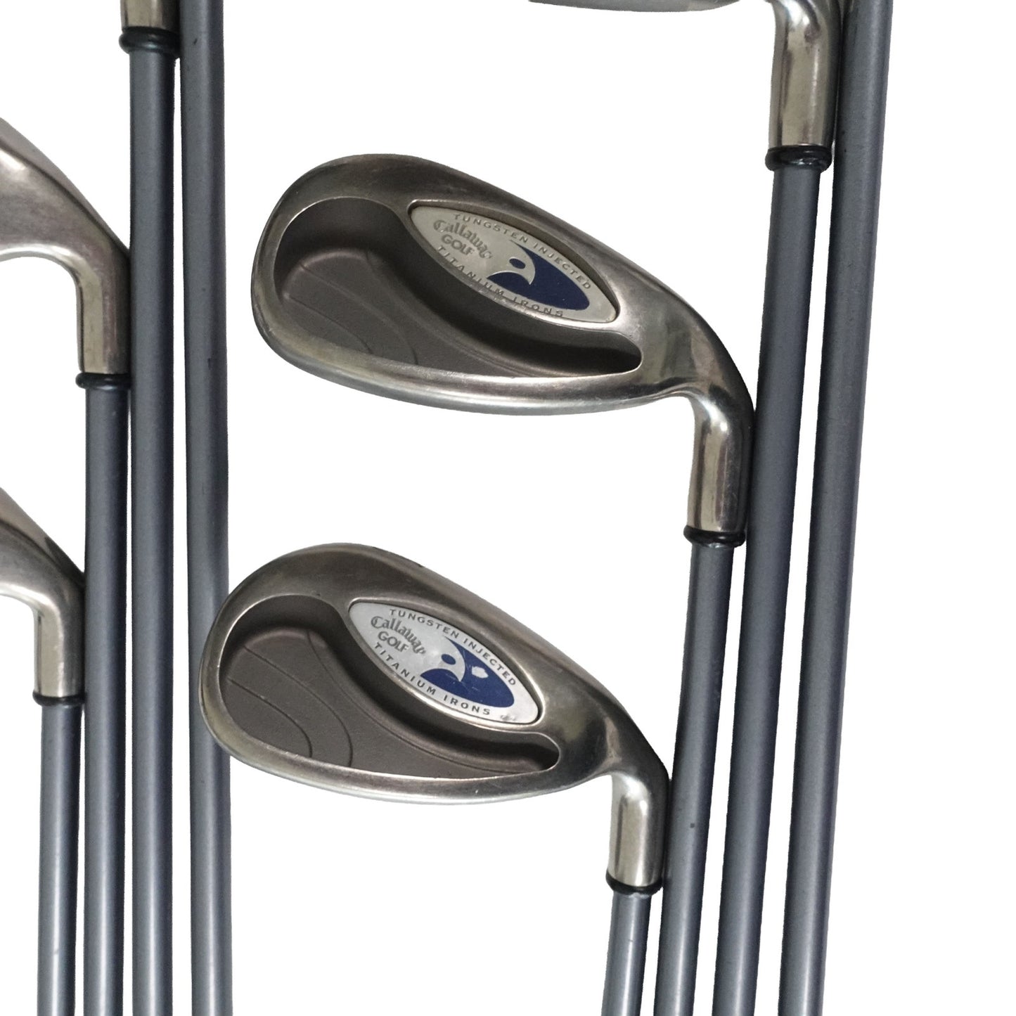 Callaway Hawkeye Iron Set Regular Flex Graphite 4-PW+SW RH NEW GRIPS