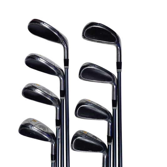 Cleveland HiBore Hybrid Iron Set Regular Flex Graphite 3-PW RH NEW GRIP