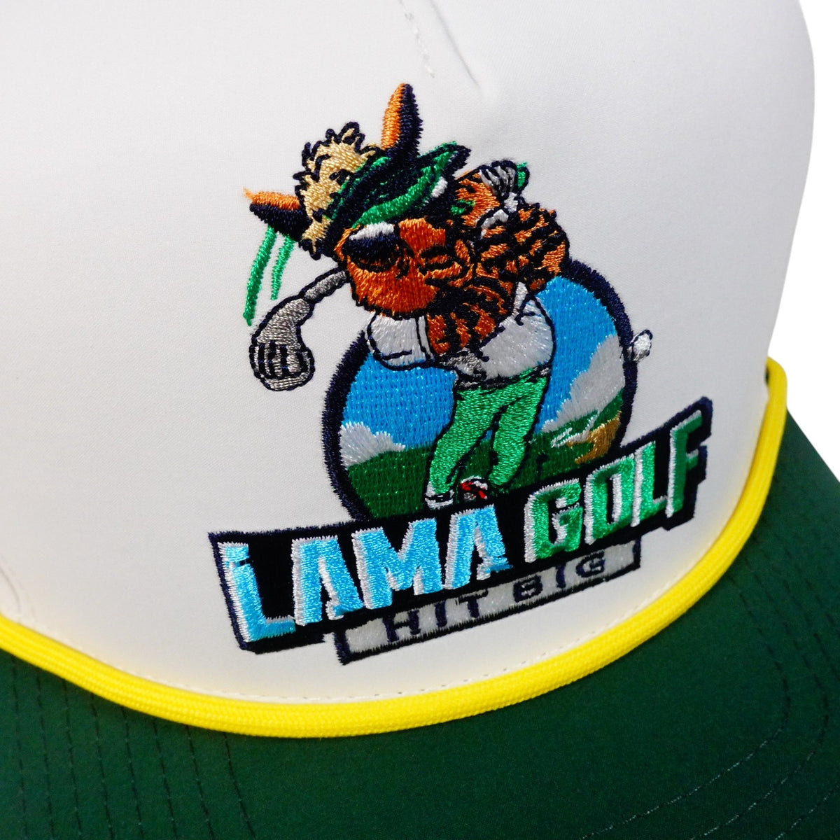 Lama Golf Hit Big 1st Edition Rope Vented Adjustable Golf Hat