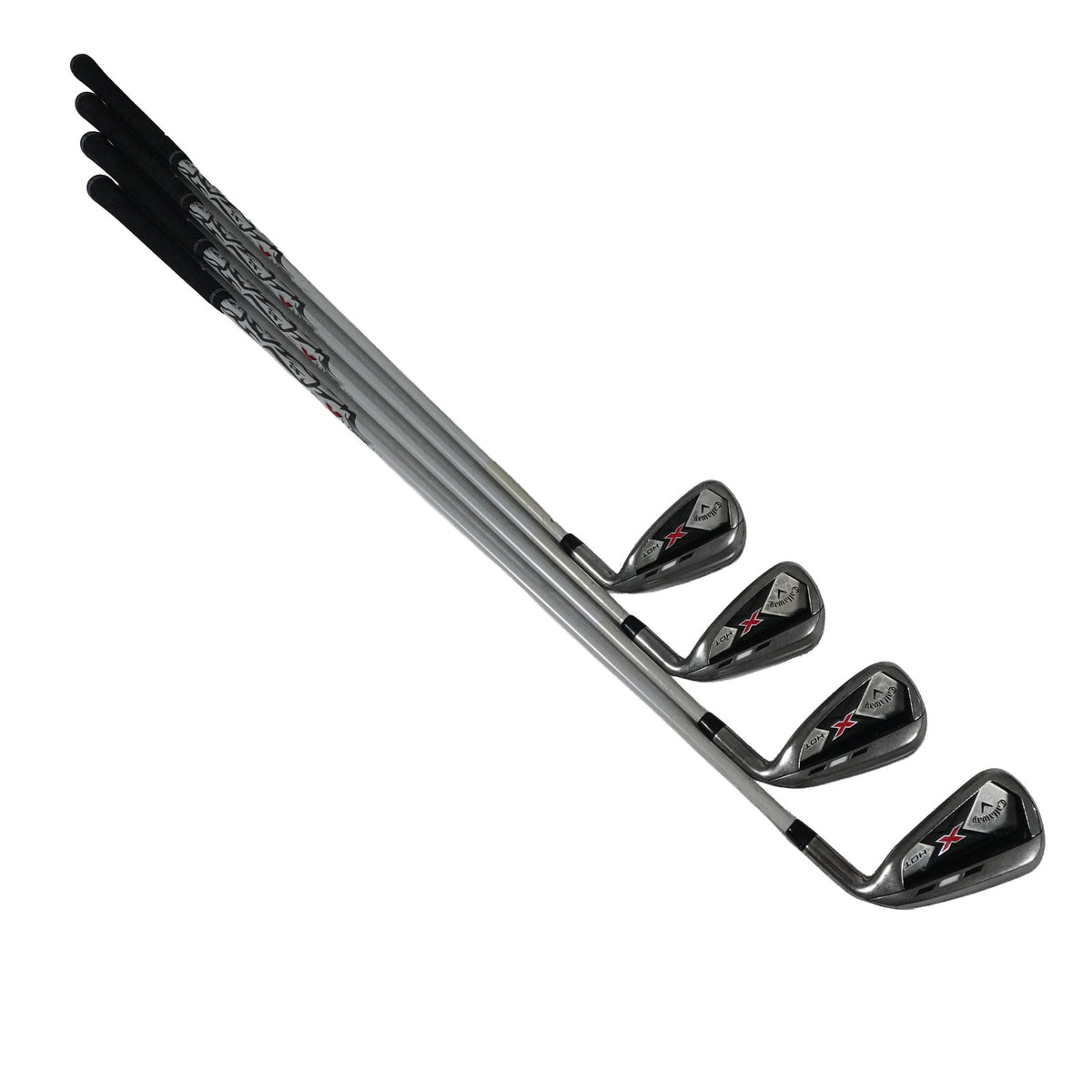 Callaway X Hot Iron Set A Senior Flex Graphite 7-PW RH NEW GRIPS