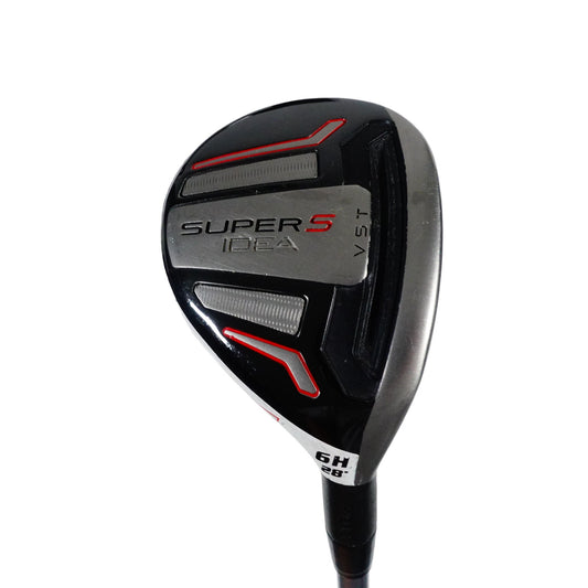 Adams Super S IDEA 6 Hybrid 28 Degree Matrix Kujoh A Senior Flex Graphite 38" RH