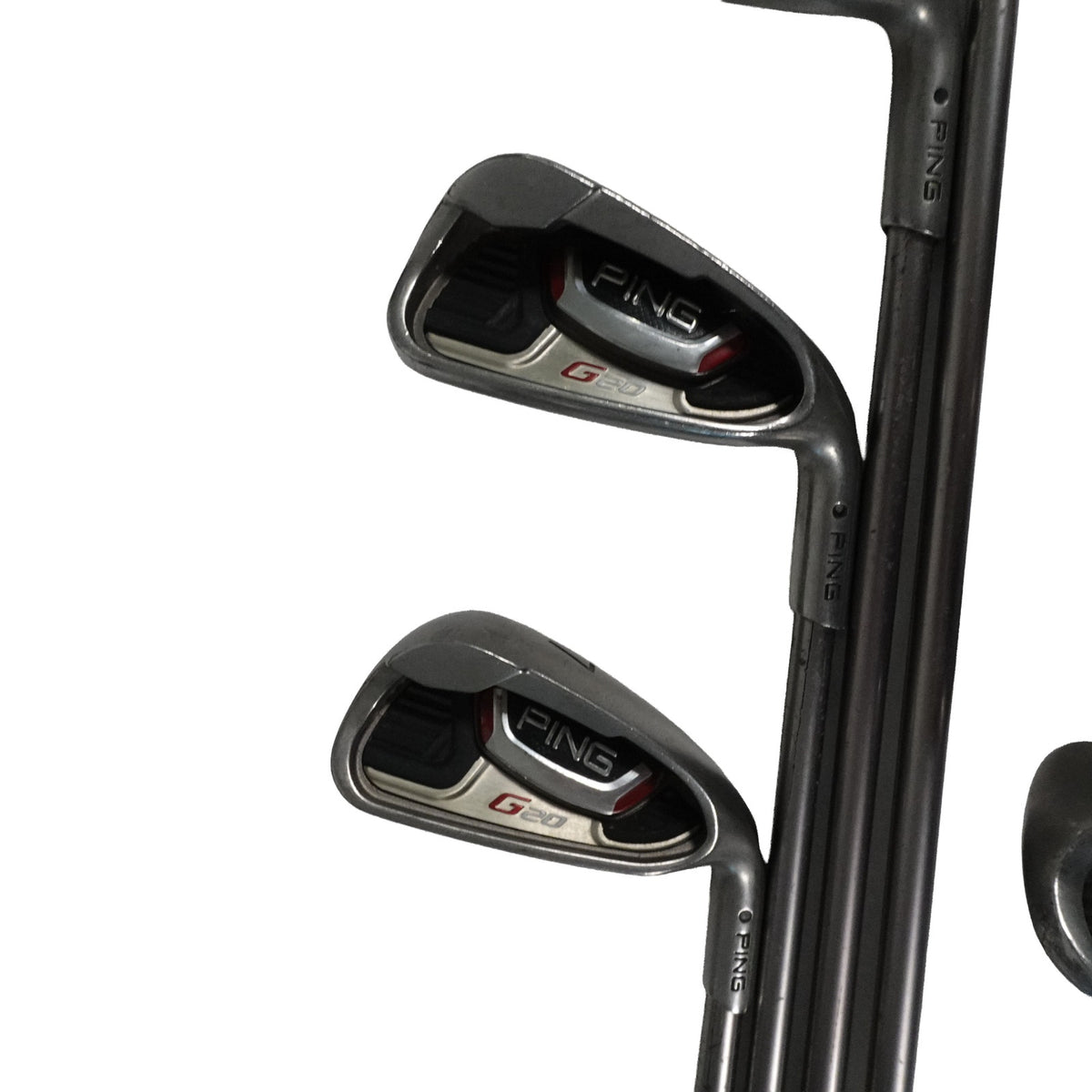 Ping G20 Black Dot Iron Set TFC 169 I Stiff Flex Graphite 4-PW+ U RH NEW GRIPS