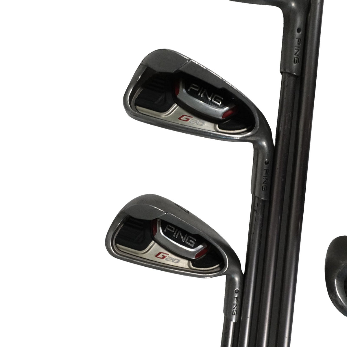Ping G20 Black Dot Iron Set TFC 169 I Stiff Flex Graphite 4-PW+ U RH NEW GRIPS