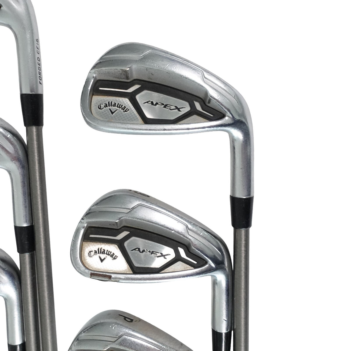 Callaway Apex CF16 Iron Set SteelFiber i110 Stiff Flex PURE Graphite 4-PW RH