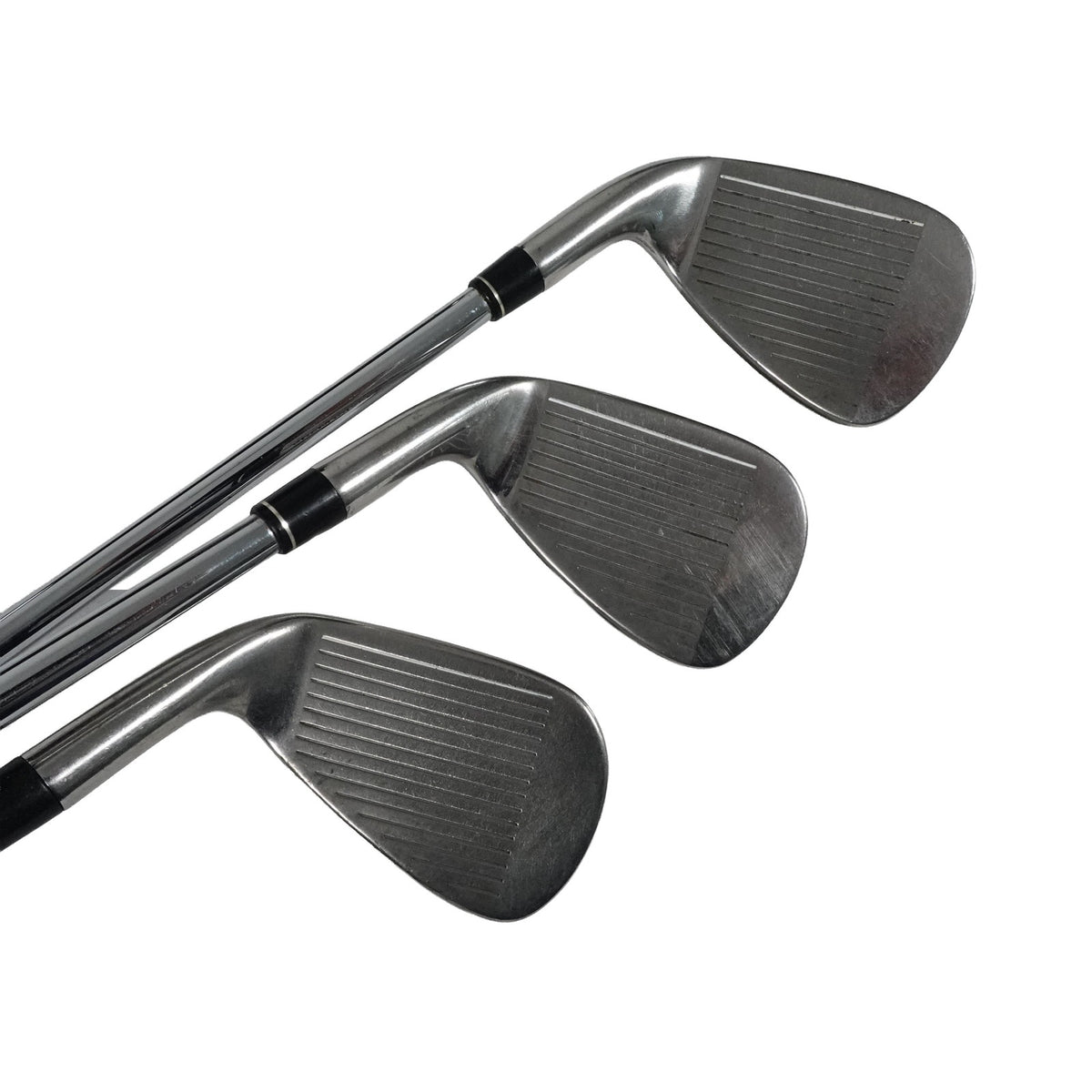 TaylorMade RocketBallZ RBZ Iron Set Regular Flex Steel 5-PW NEW GRIPS