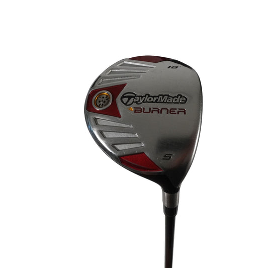 TaylorMade Burner 5 Wood 18 D REAX M Senior Flex 50g Graphite 42.5" RH NEW GRIP