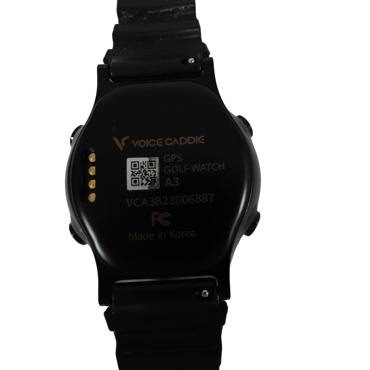Voice Caddie A3 GPS Golf Watch With Slope Fitness Tracker Black Nice Condition