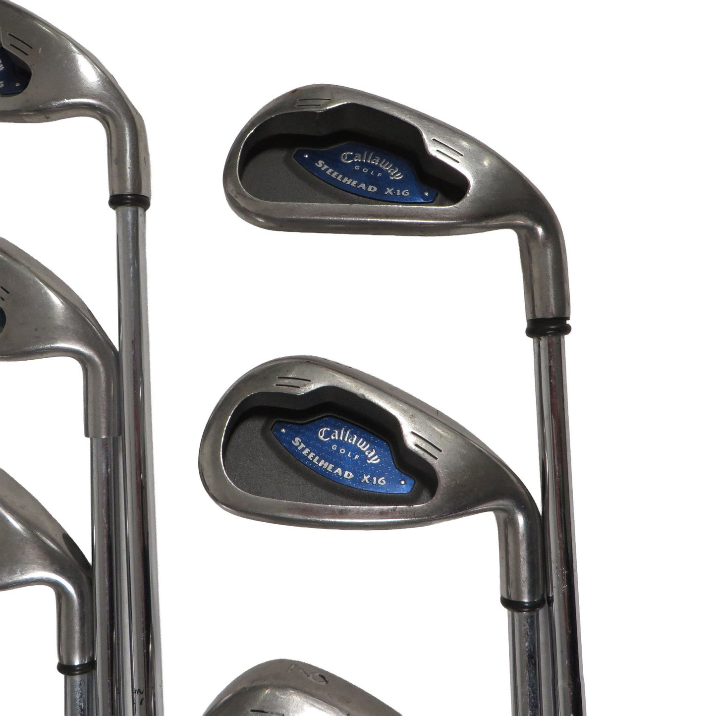 Callaway Steelhead X-16 Iron Set Uniflex Steel 2-PW RH NEW GRIPS