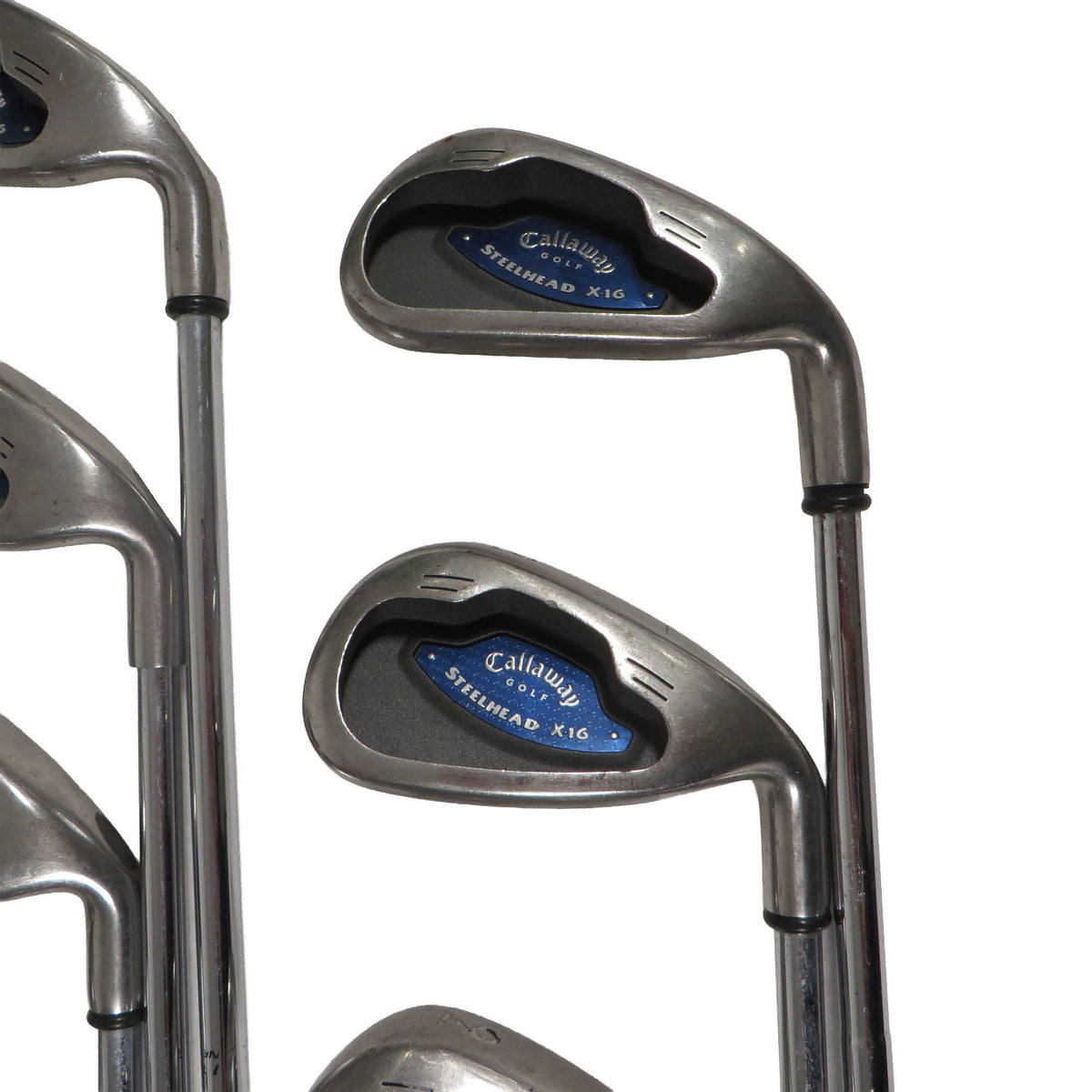 Callaway Steelhead X-16 Iron Set Uniflex Steel 2-PW RH NEW GRIPS
